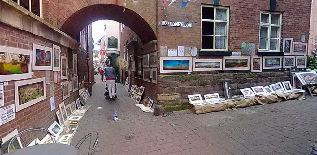 Church Street and College Street, Ludlow