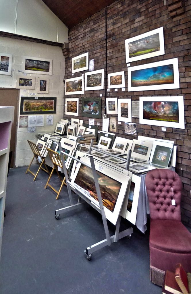 Ironbridge Arts and Antiques shop. Gwendda the Witch Photographer