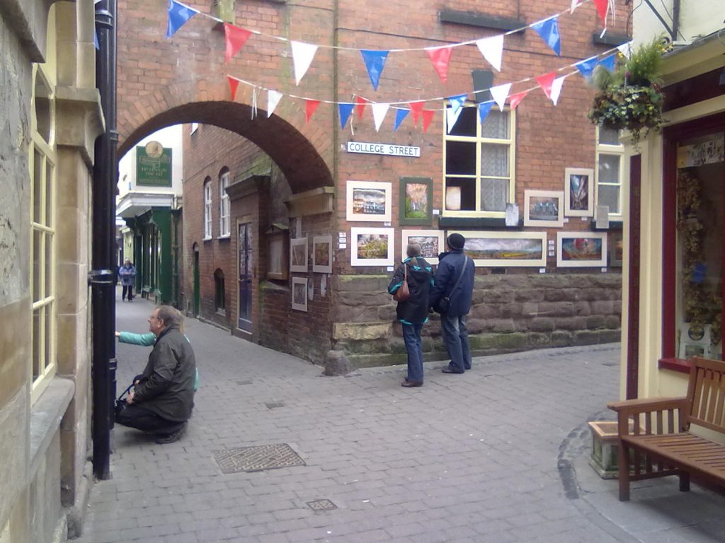 What's in these-pictures? Gwendda the Witch Photographer in Church Street