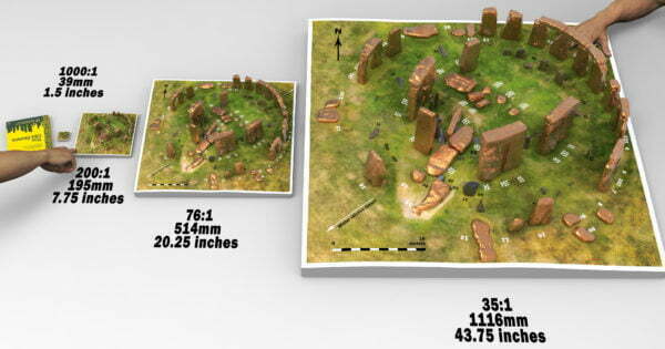Scale Stone Models Stonehenge models & pictures » Four model sizes